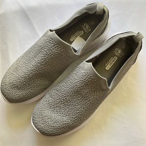 Athletic Works Grey Slip On Sneakers Size 11